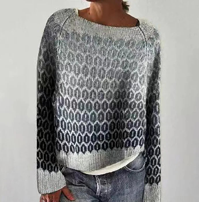 Pull femme en maille douce | Coupe confortable, style soigné | Idéal mi-saison et hiver