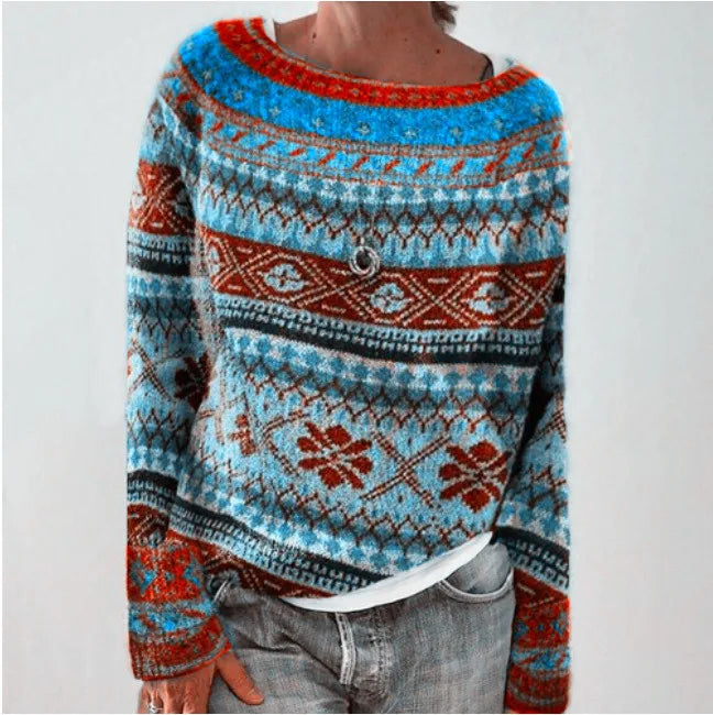 Pull femme en maille douce | Coupe confortable, style soigné | Idéal mi-saison et hiver