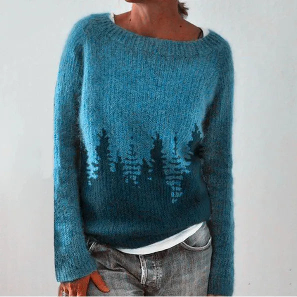 Pull femme en maille douce | Coupe confortable, style soigné | Idéal mi-saison et hiver
