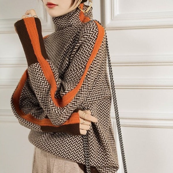 Pull Femme Rayé Polyvalent | Confort Quotidien et Style Intemporel