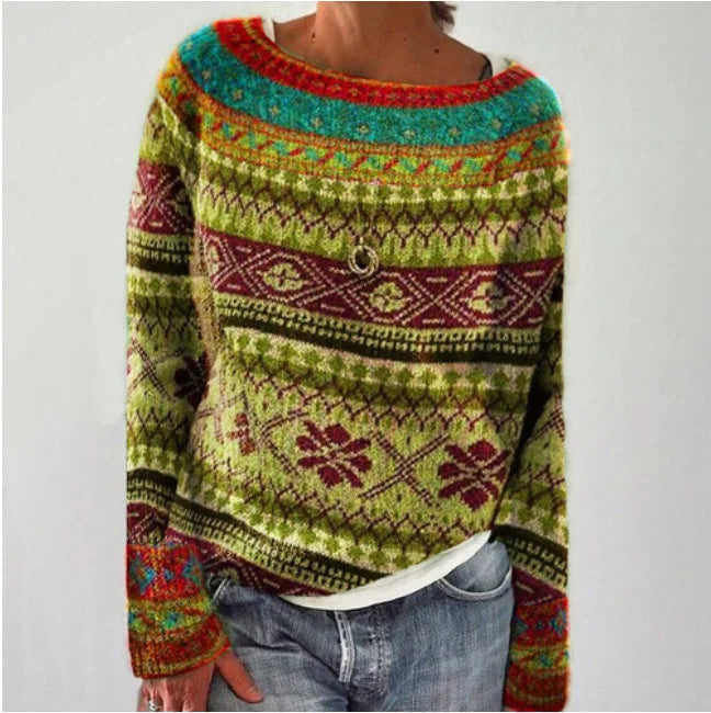 Pull femme en maille douce | Coupe confortable, style soigné | Idéal mi-saison et hiver