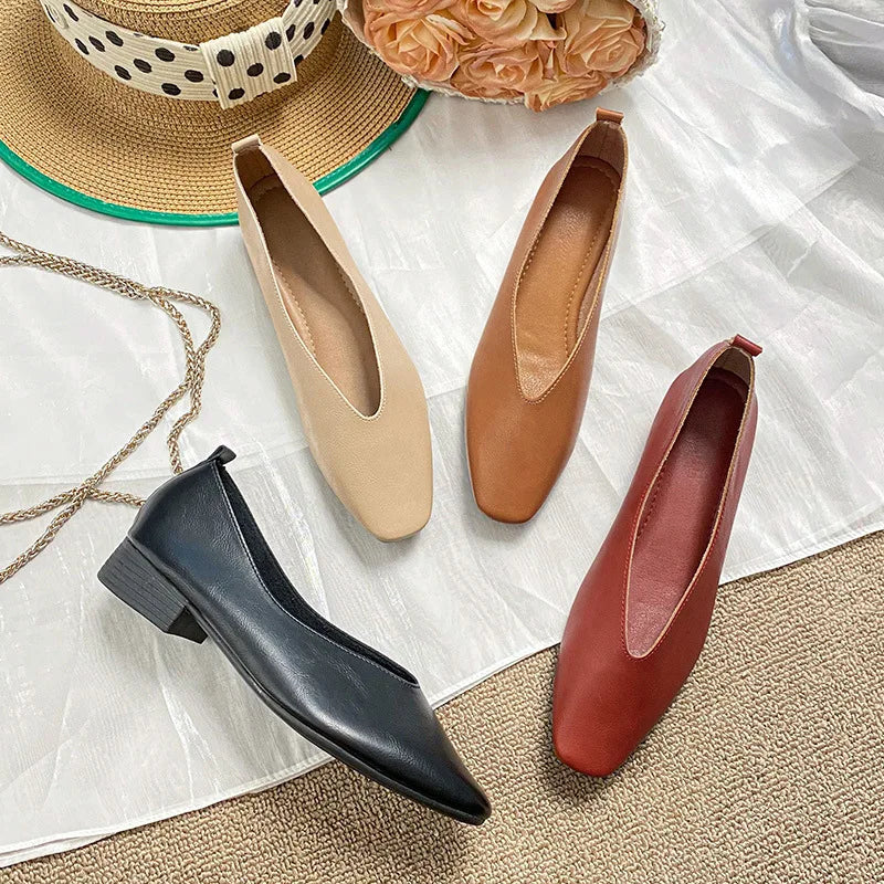 Chaussures femme élégantes et confortables | Style classique pour marche urbaine et bureau