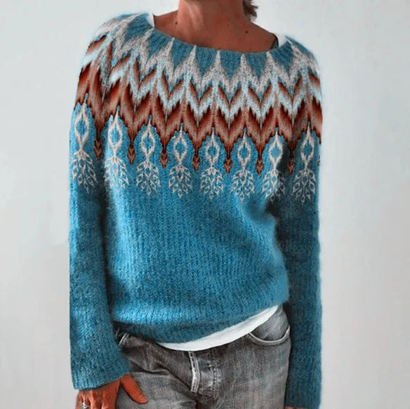 Pull femme en maille douce | Coupe confortable, style soigné | Idéal mi-saison et hiver