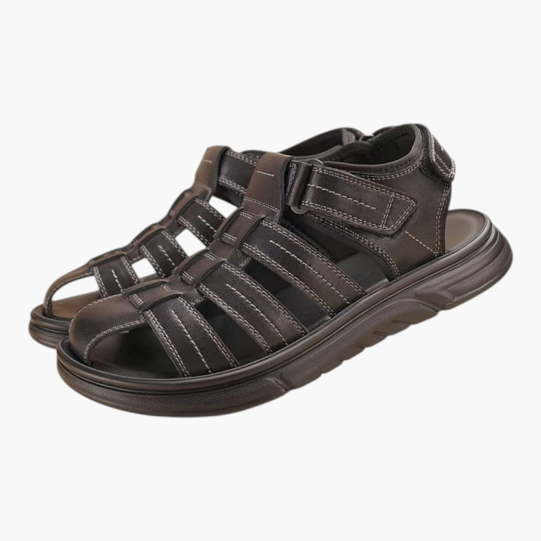 Sandales Confortables Homme a Fermeture Autoagrippante