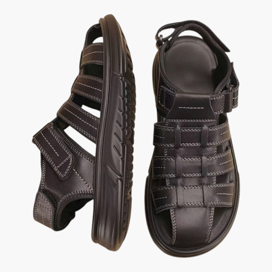 Sandales Confortables Homme a Fermeture Autoagrippante