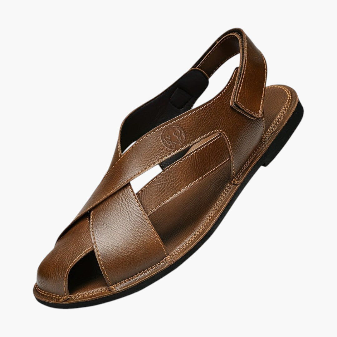 Sandalias cómodas para hombre con suelas de caucho