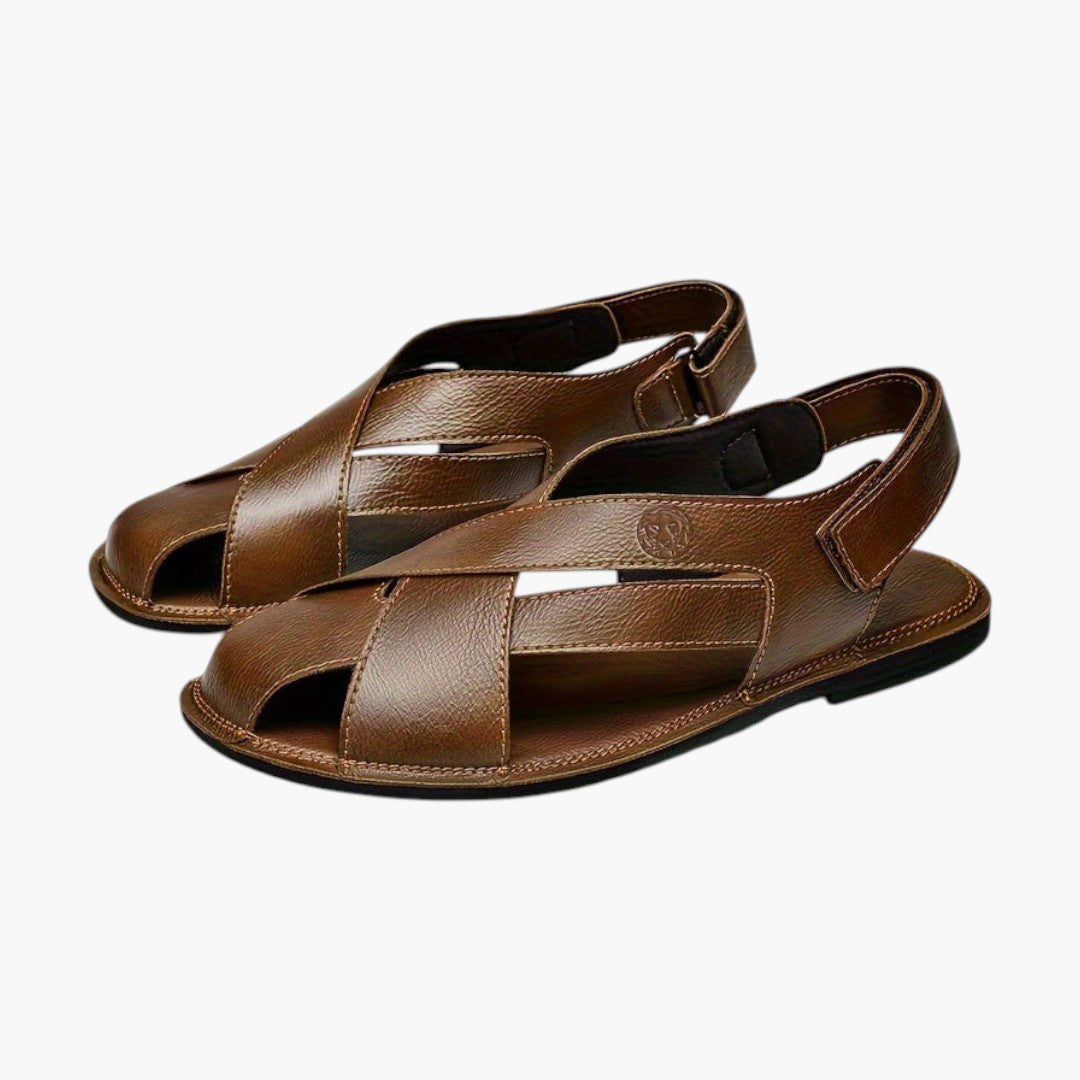 Sandalias cómodas para hombre con suelas de caucho