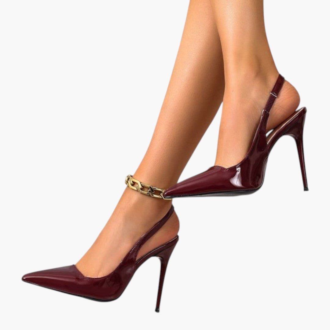 Sandales Femme avec Bout Pointu et Talon Stiletto