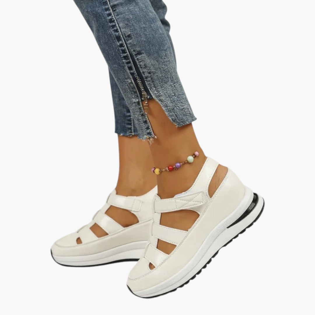 Damesandaler med Plateau og Justerbare Stropper