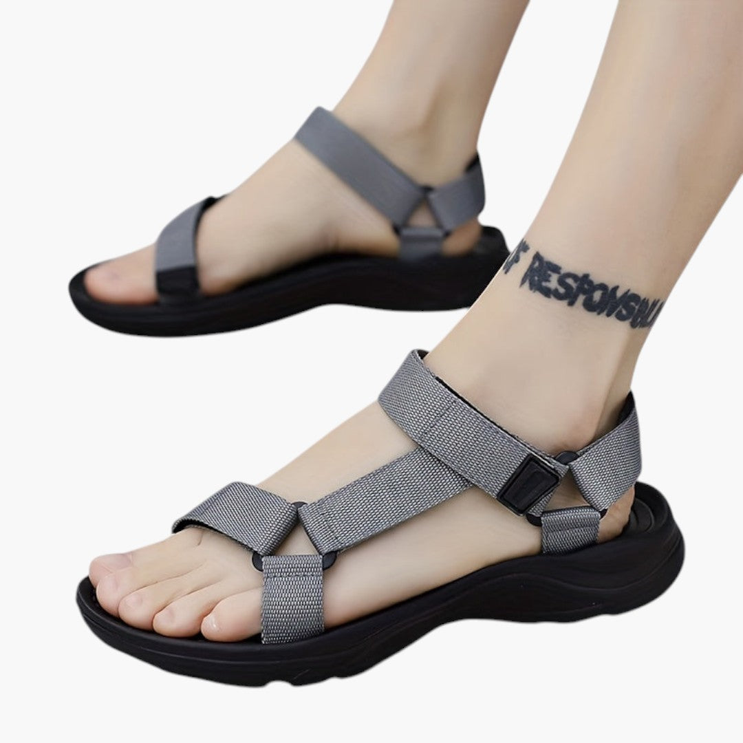 Sandales Homme avec Semelle Structure Respirante