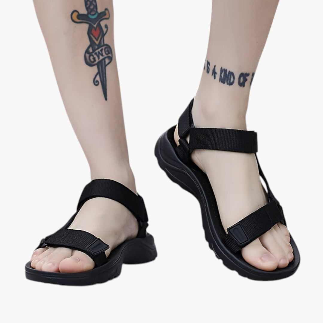 Sandales Homme avec Semelle Structure Respirante