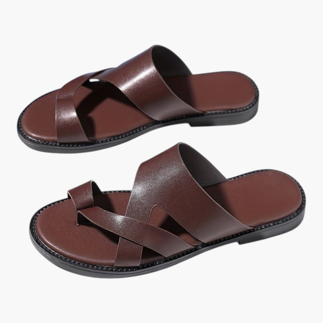 Sandales Homme avec Semelle en Caoutchouc