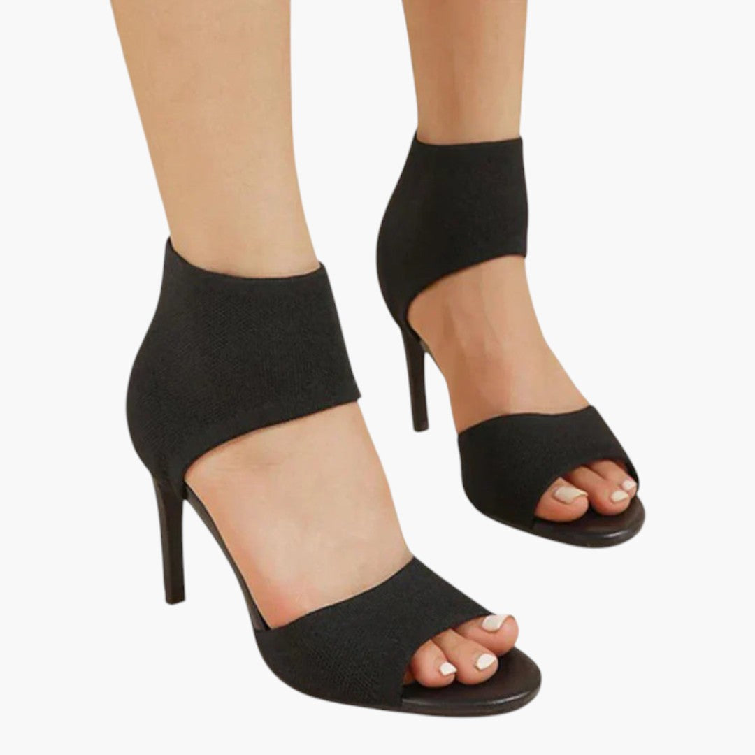 Sandales à Talons Femme avec Brides et Semelle Plateforme