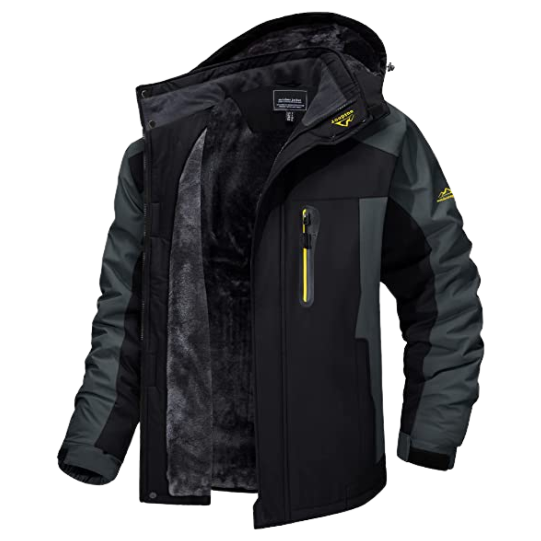 Veste coupe-vent imperméable homme | Protection outdoor | Style épuré, adaptée à météo changeante