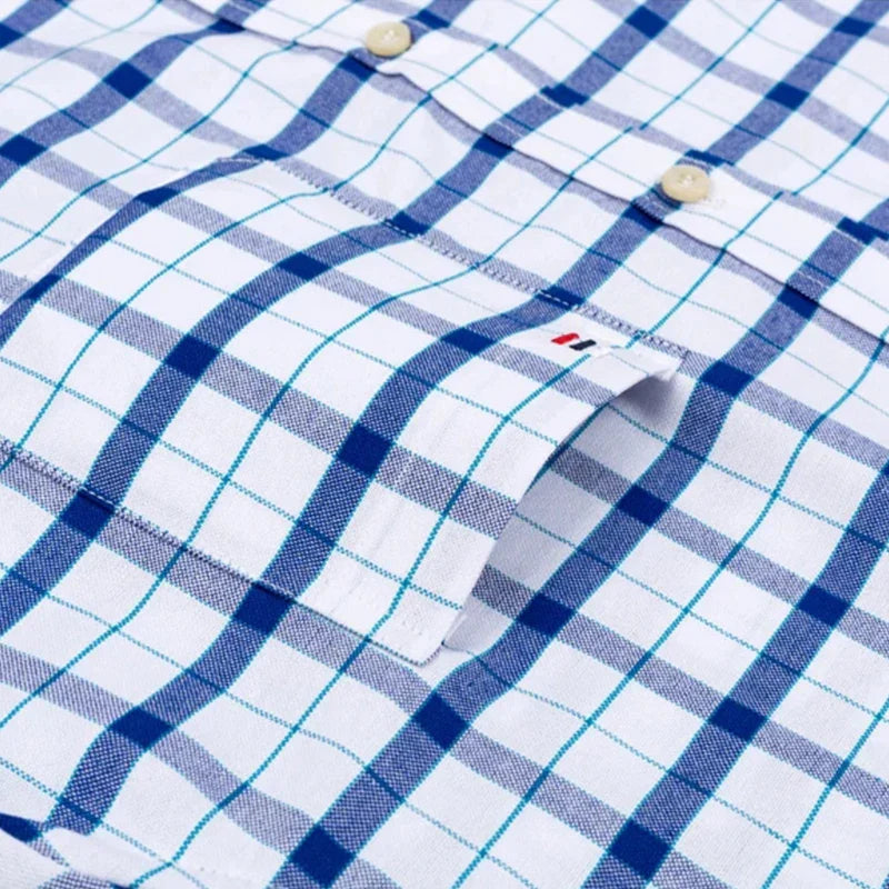 Chemise boutonnée pour hommes | Manches courtes