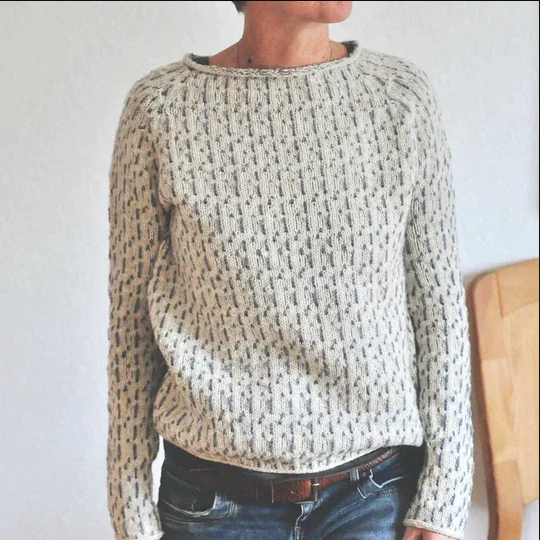 Pull Femme En Maille Confortable | Haut Décontracté Chic Pour L’Automne