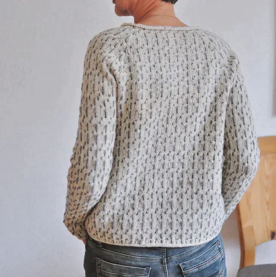 Pull Femme En Maille Confortable | Haut Décontracté Chic Pour L’Automne