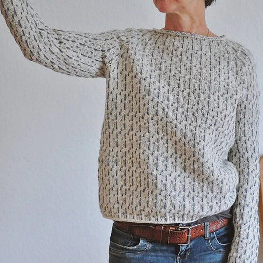 Pull Femme En Maille Confortable | Haut Décontracté Chic Pour L’Automne