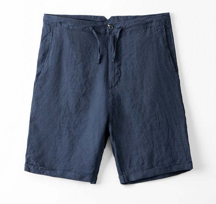 Short homme ample à cordon – marine
