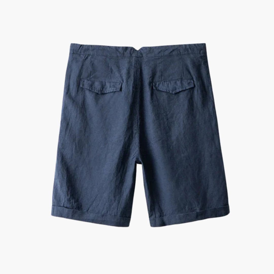 Short Homme à Taille Cordon et Poches Arrière