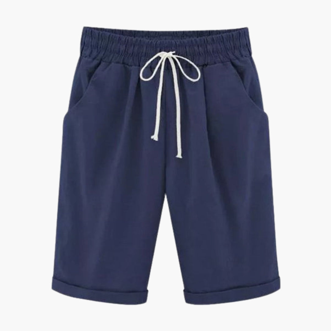 Pantaloncini estivi da donna con taglio ampio
