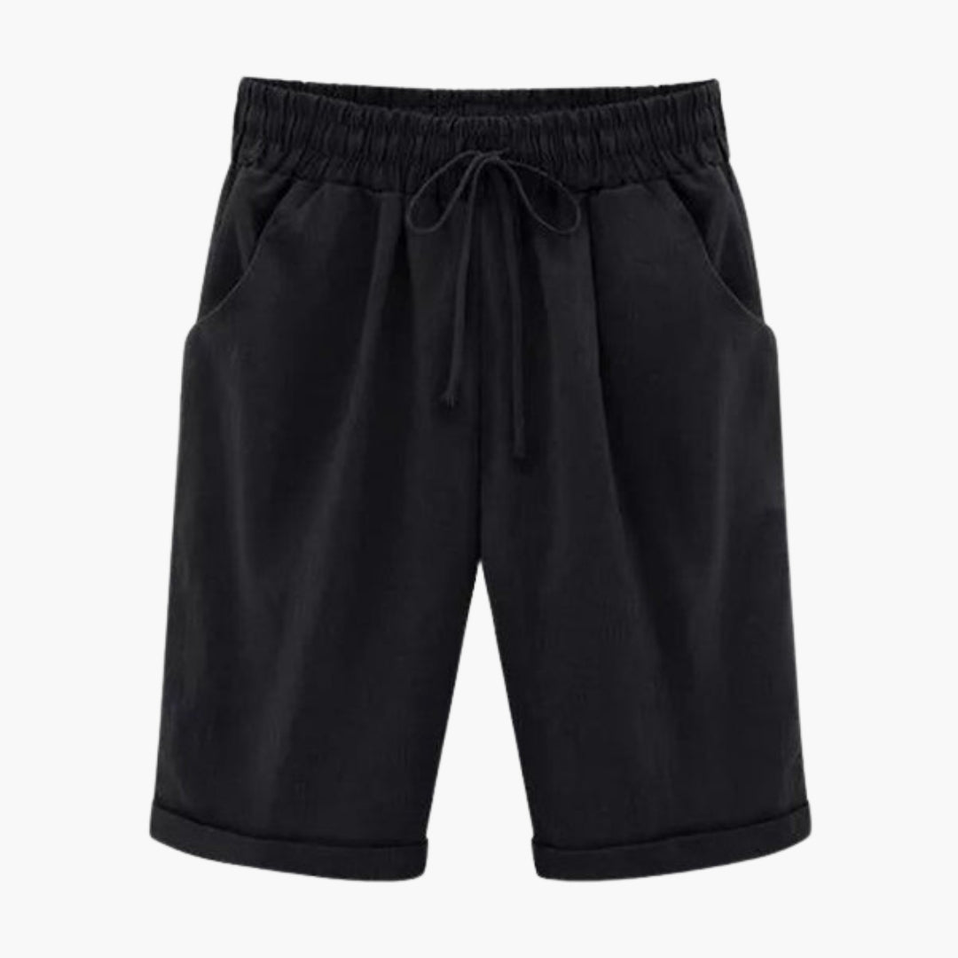 Pantaloncini estivi da donna con taglio ampio