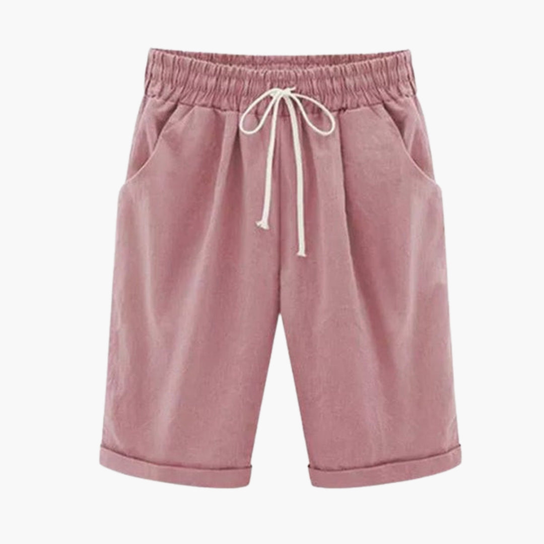 Pantaloncini estivi da donna con taglio ampio