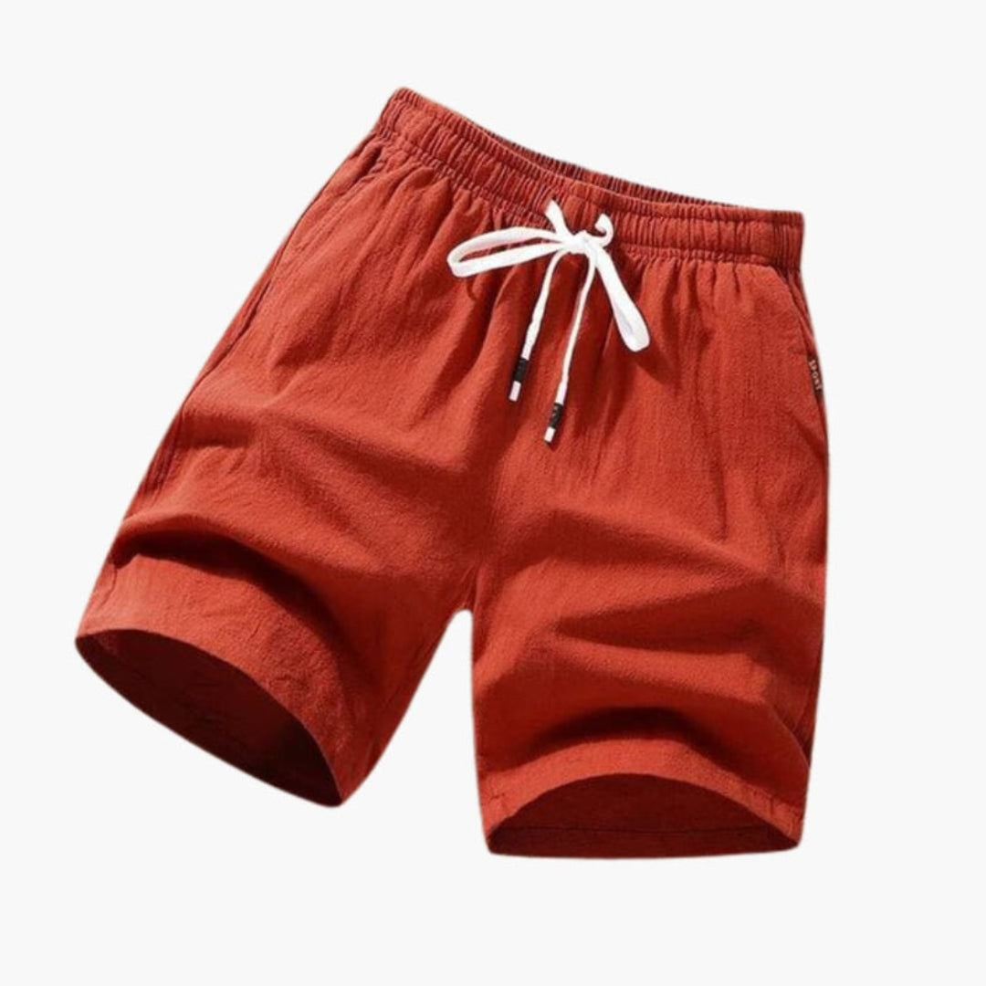 Short de Bain Homme avec Cordon de Serrage