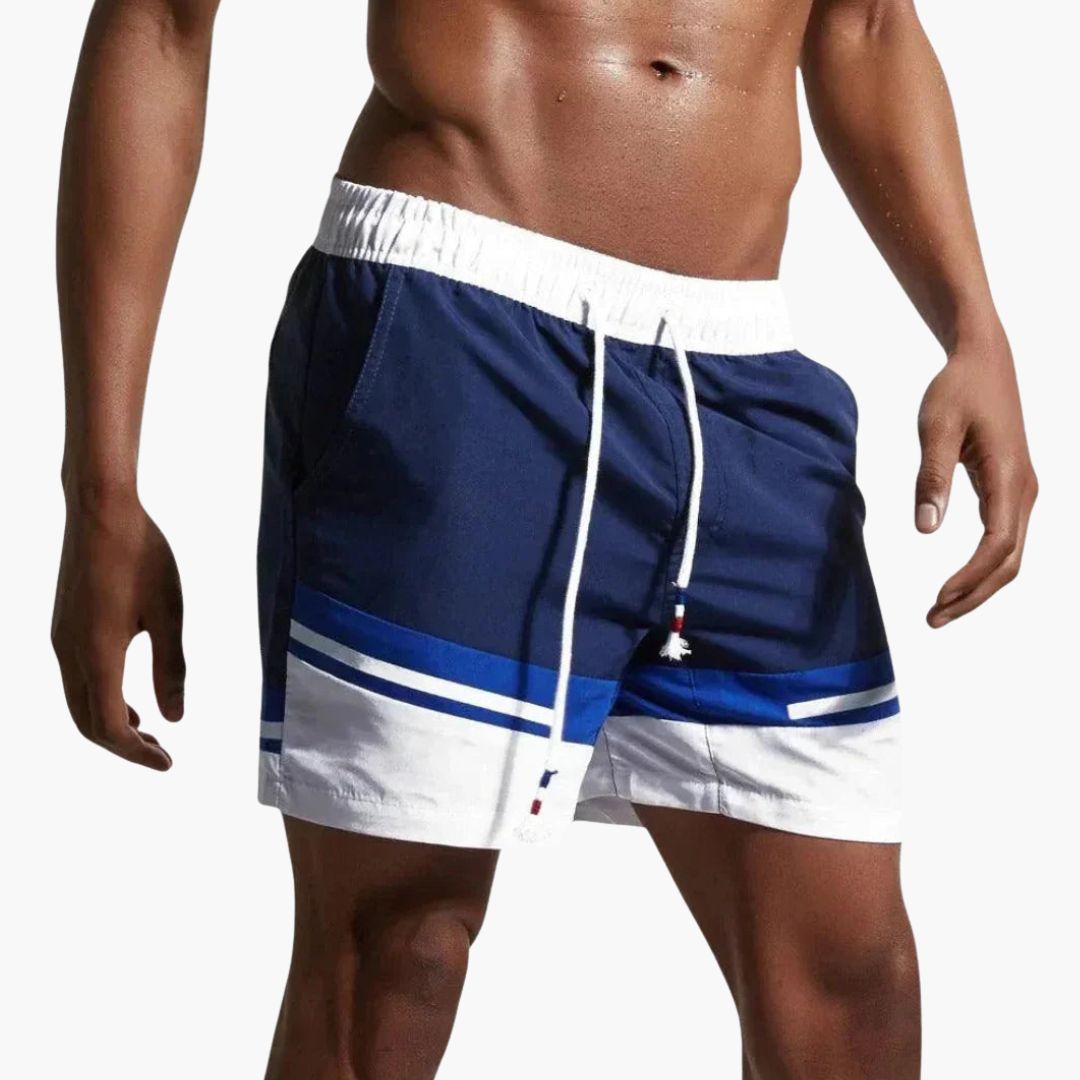 Short de bain pour homme avec poches latérales