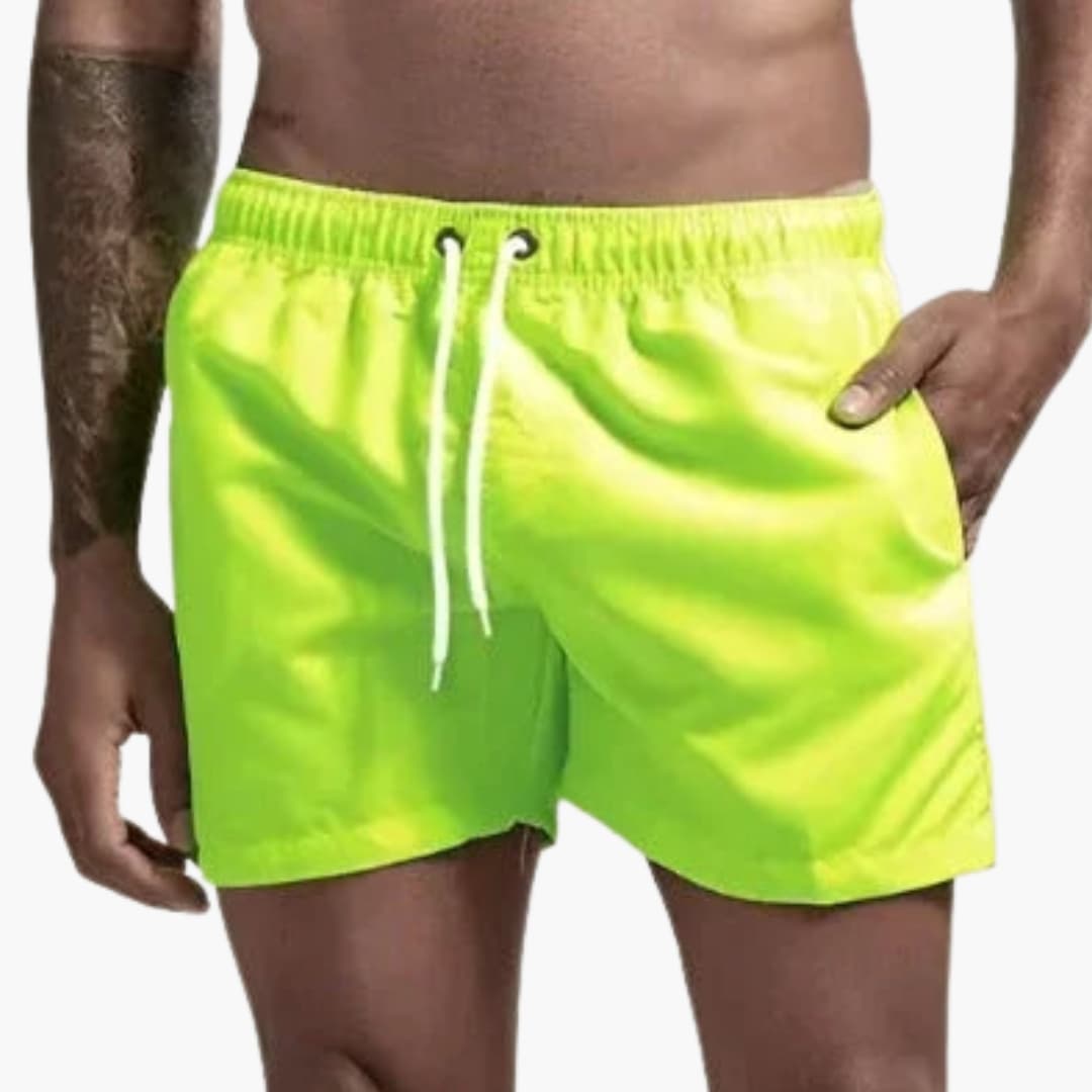 Short de bain pour homme avec taille élastique