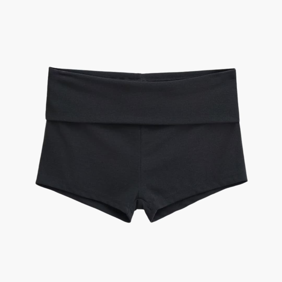 Short sportivo da donna con vita alta
