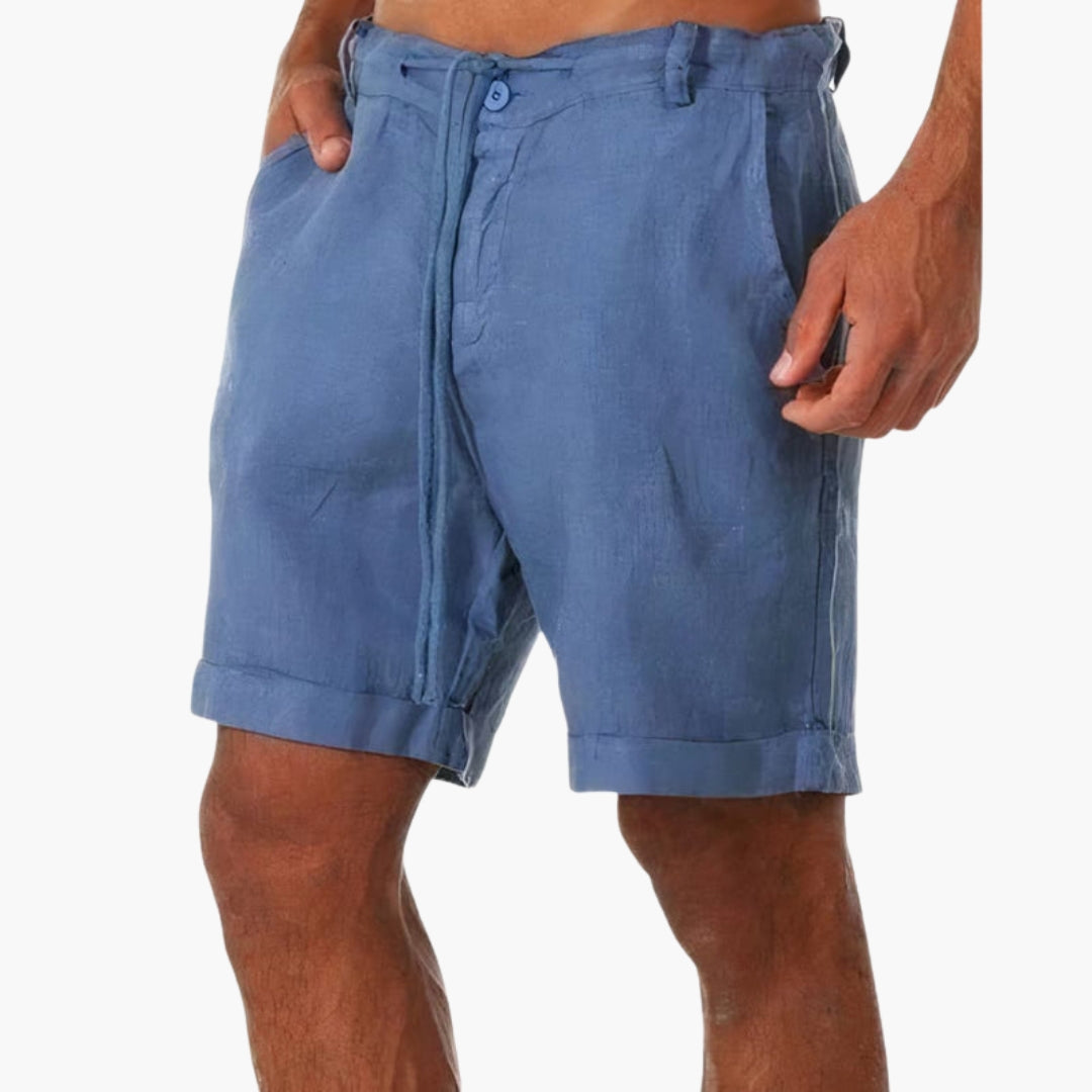 Pantaloncini da uomo con tasche laterali