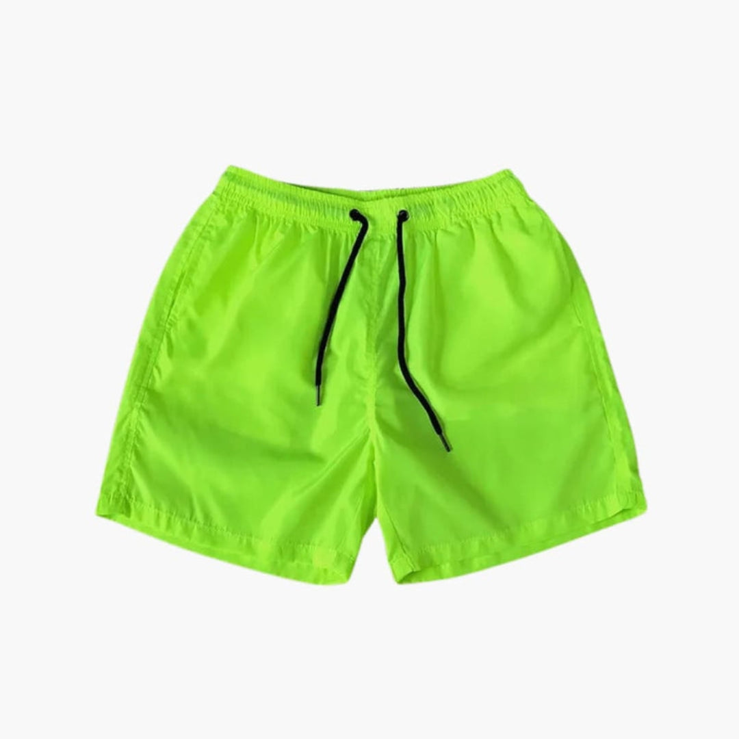 Pantaloncini da uomo con vita a coulisse e tasche laterali