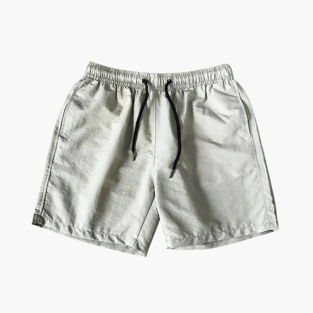 Pantaloncini da uomo con vita a coulisse e tasche laterali