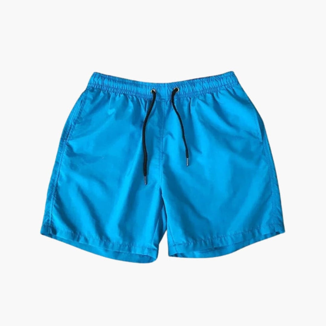 Pantaloncini da uomo con vita a coulisse e tasche laterali
