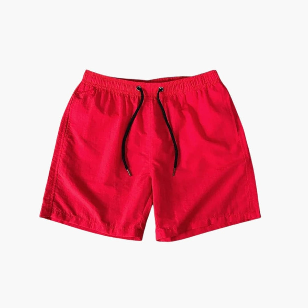 Pantaloncini da uomo con vita a coulisse e tasche laterali