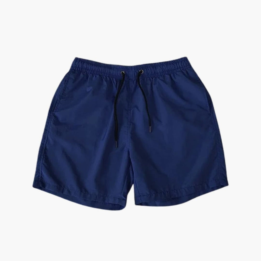 Pantaloncini da uomo con vita a coulisse e tasche laterali