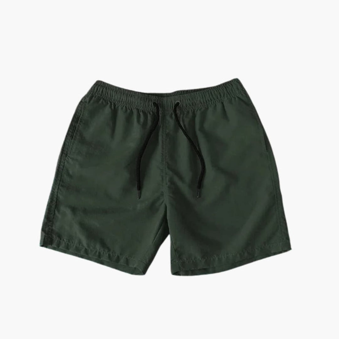 Pantaloncini da uomo con vita a coulisse e tasche laterali