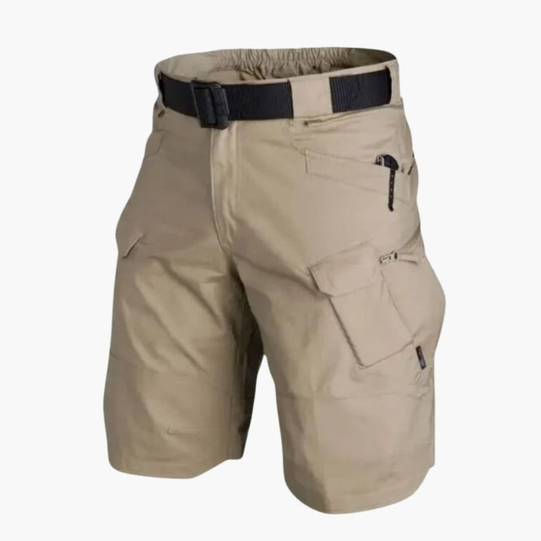 Pantaloncini uomo con vita regolabile e tasche funzionali