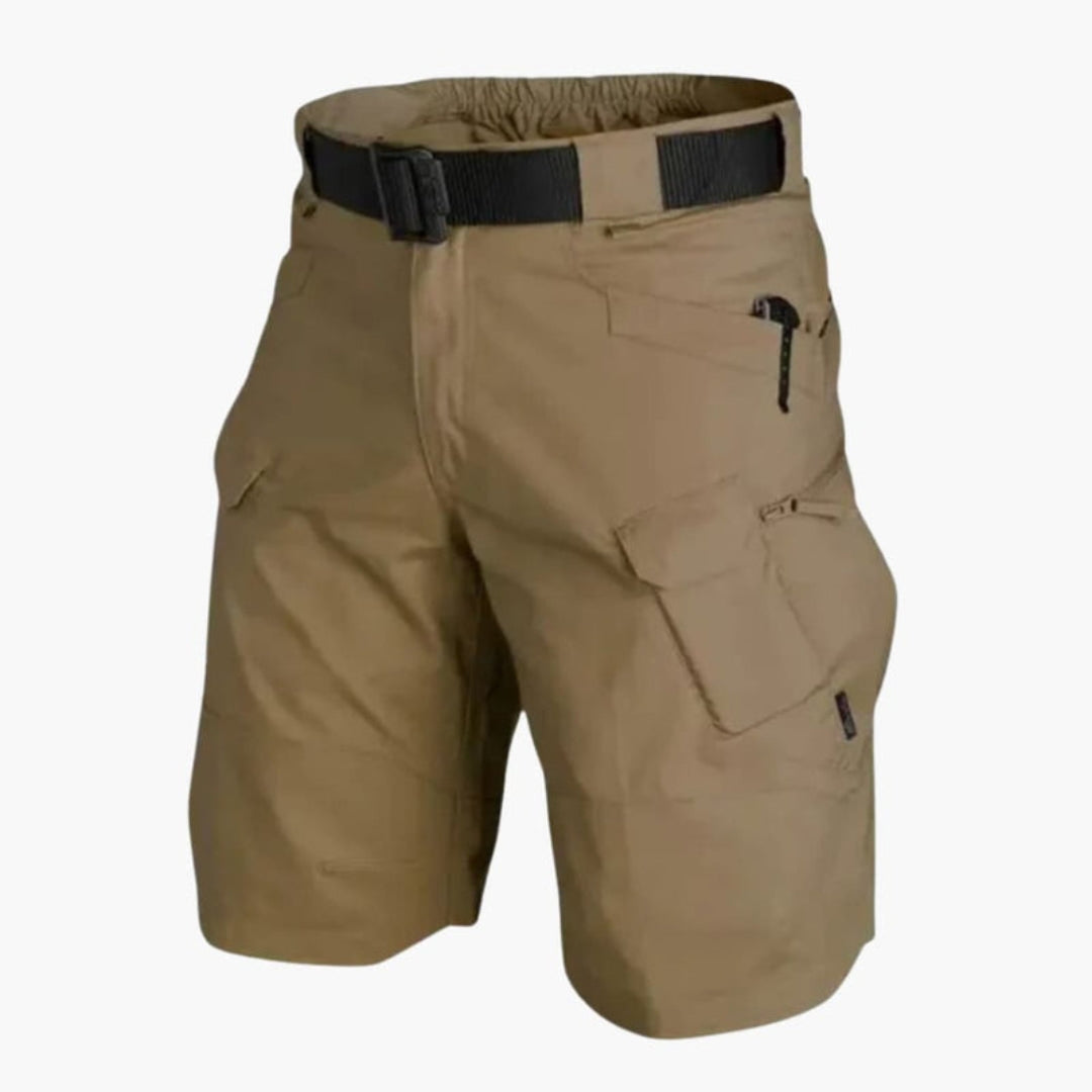 Pantaloncini uomo con vita regolabile e tasche funzionali