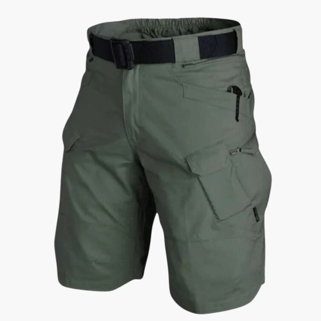 Pantaloncini uomo con vita regolabile e tasche funzionali