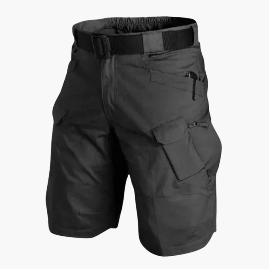 Pantaloncini uomo con vita regolabile e tasche funzionali