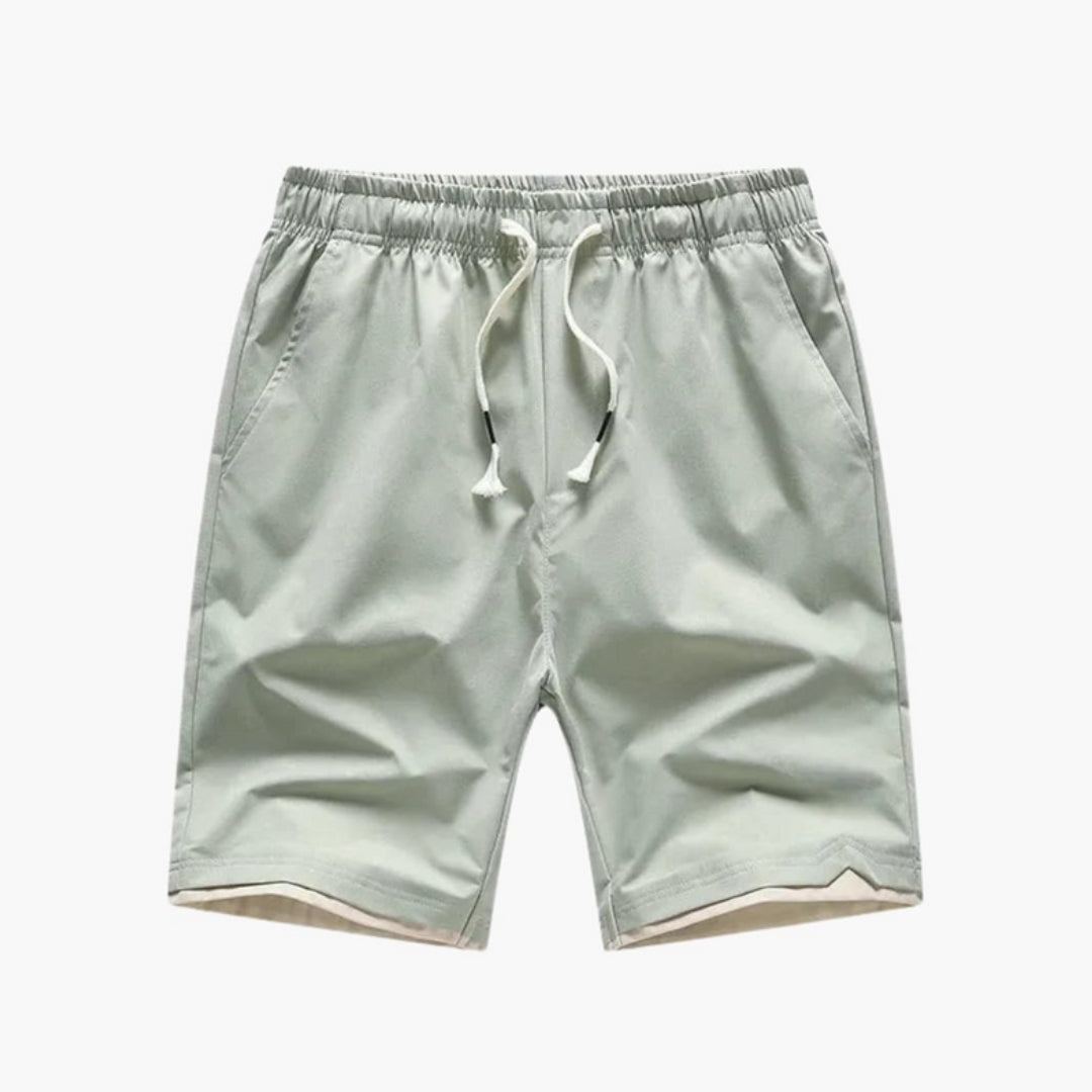Short jogger homme avec taille à cordon