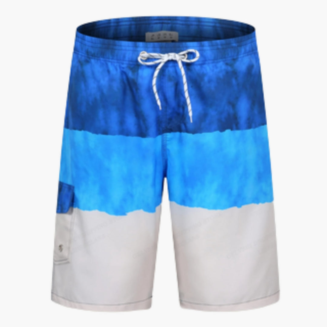 Badeshorts til mænd med elastisk talje
