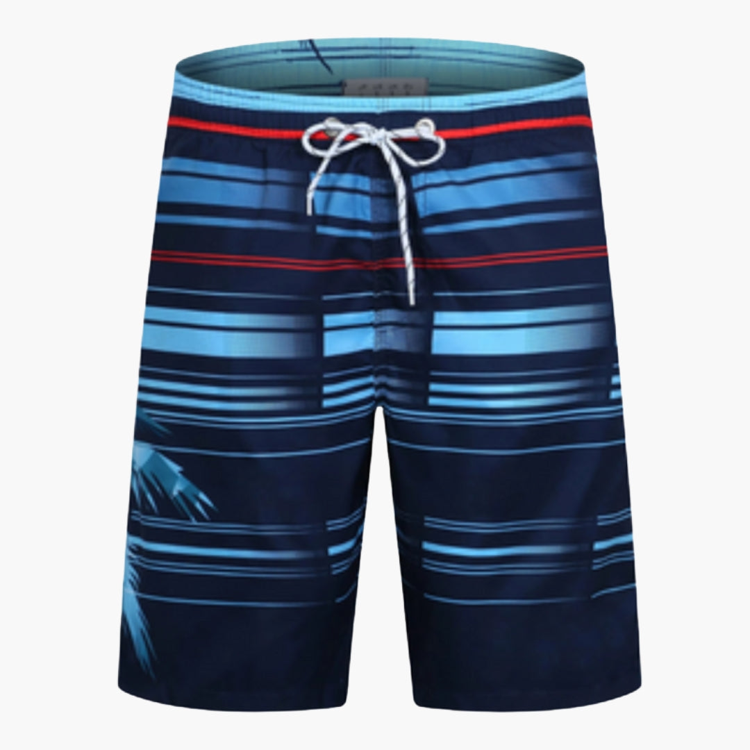 Badeshorts til mænd med elastisk talje