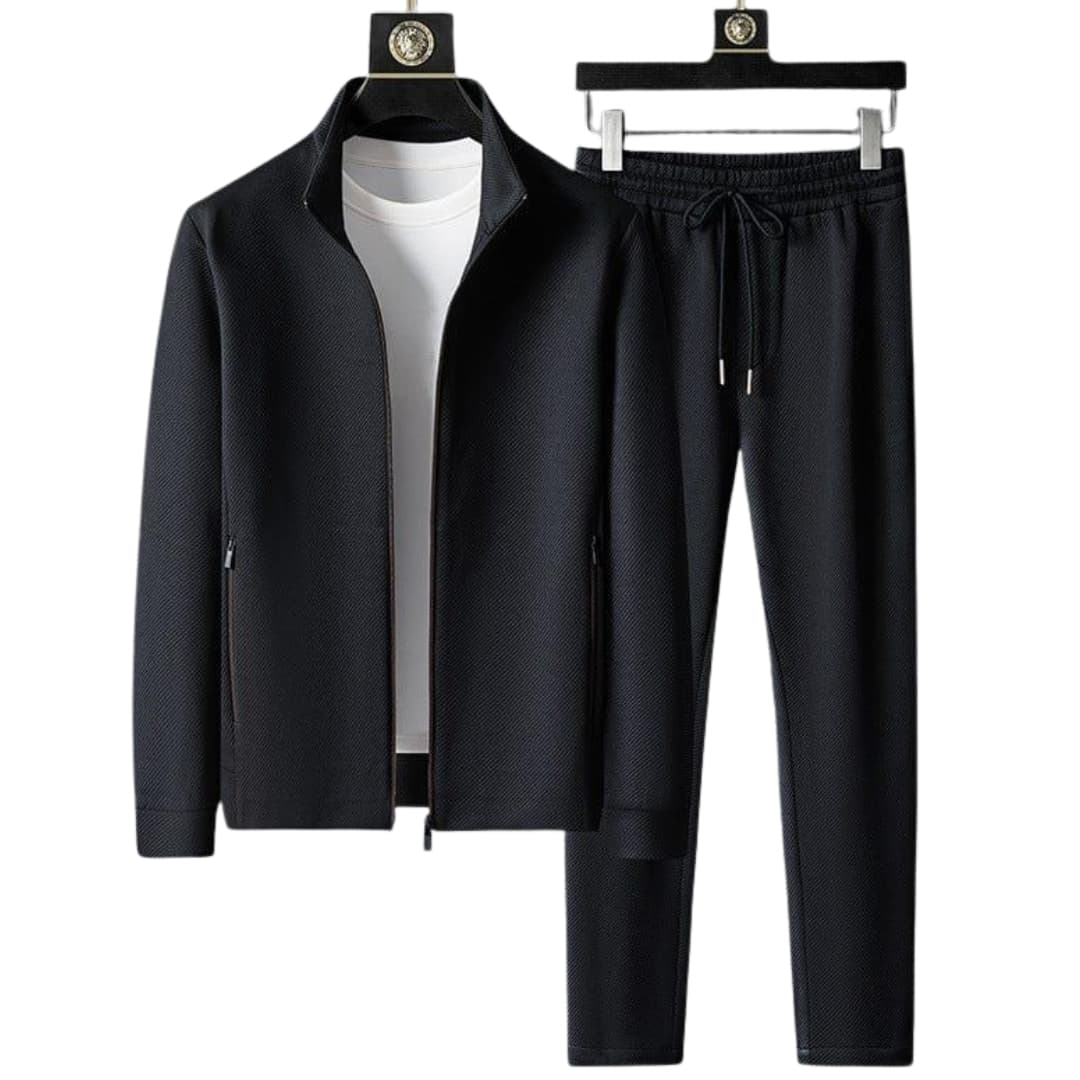 Survêtement homme veste zippée pantalon droit