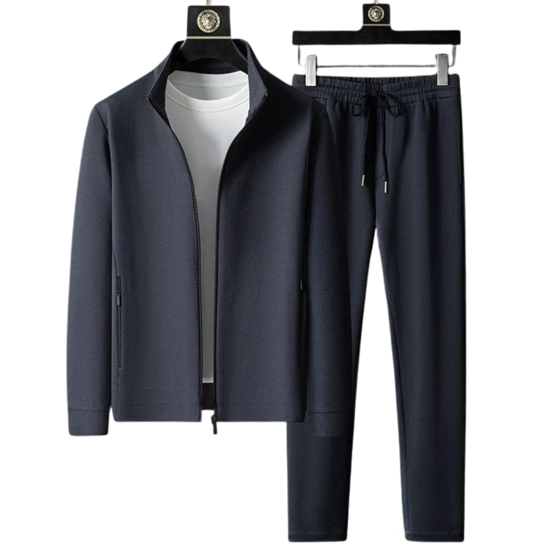 Survêtement homme veste zippée pantalon droit