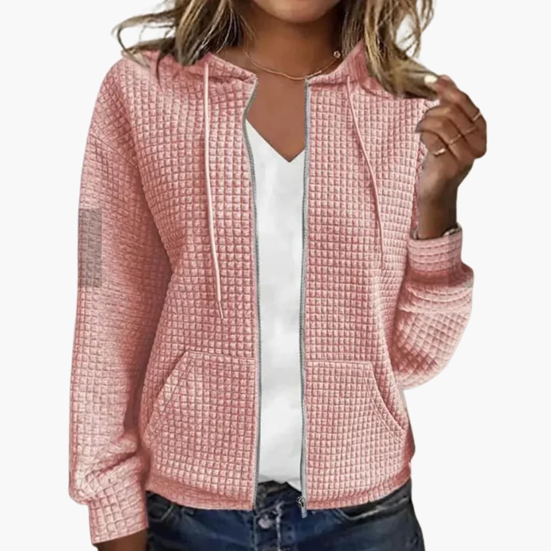 Sweat à Capuche Femme avec Poches Frontales