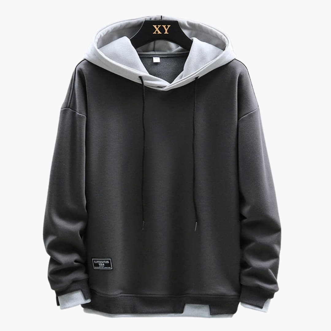 Sweat à capuche homme avec cordon de serrage