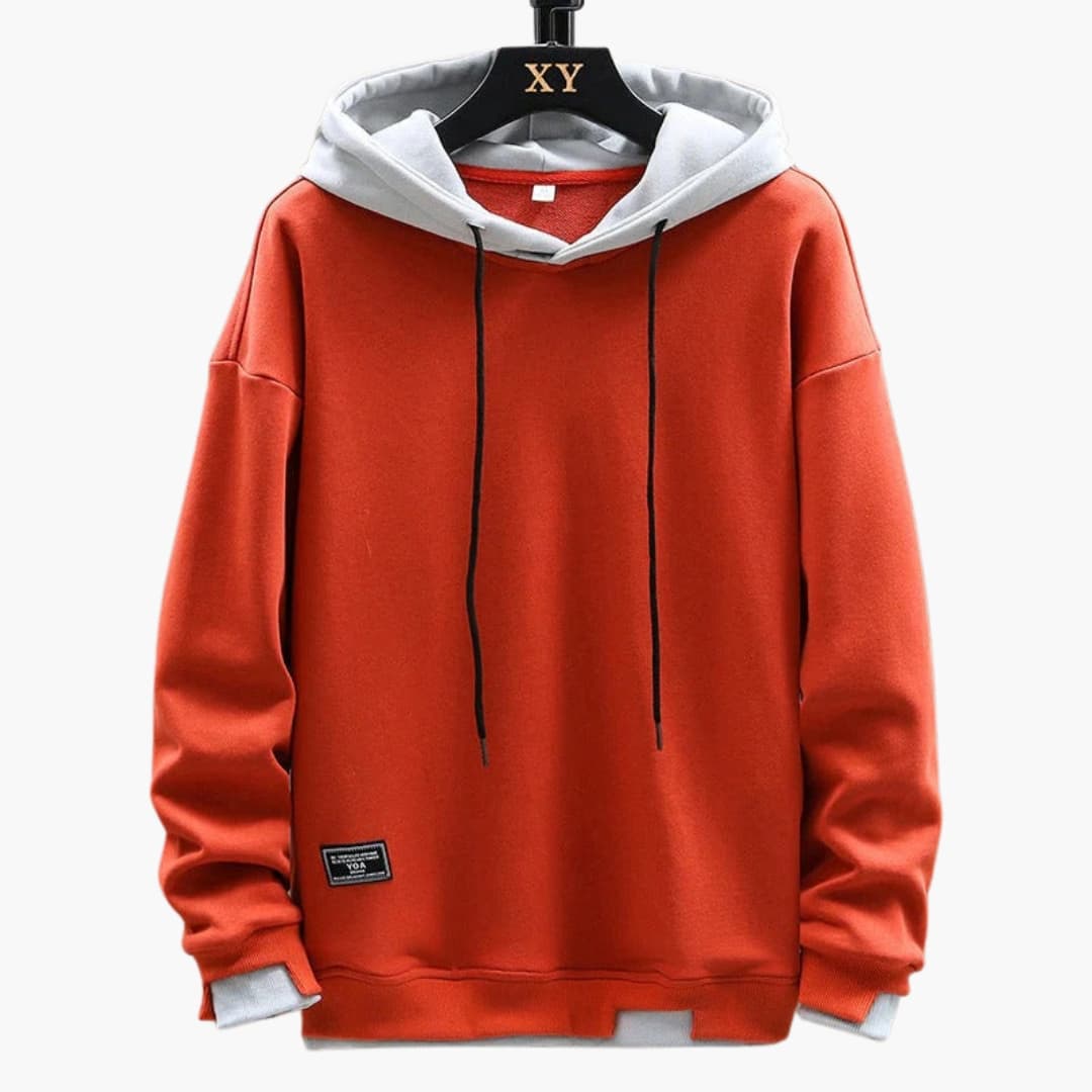 Sweat à capuche homme avec cordon de serrage